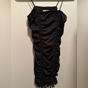 Drawstring Ruched Cami Dress